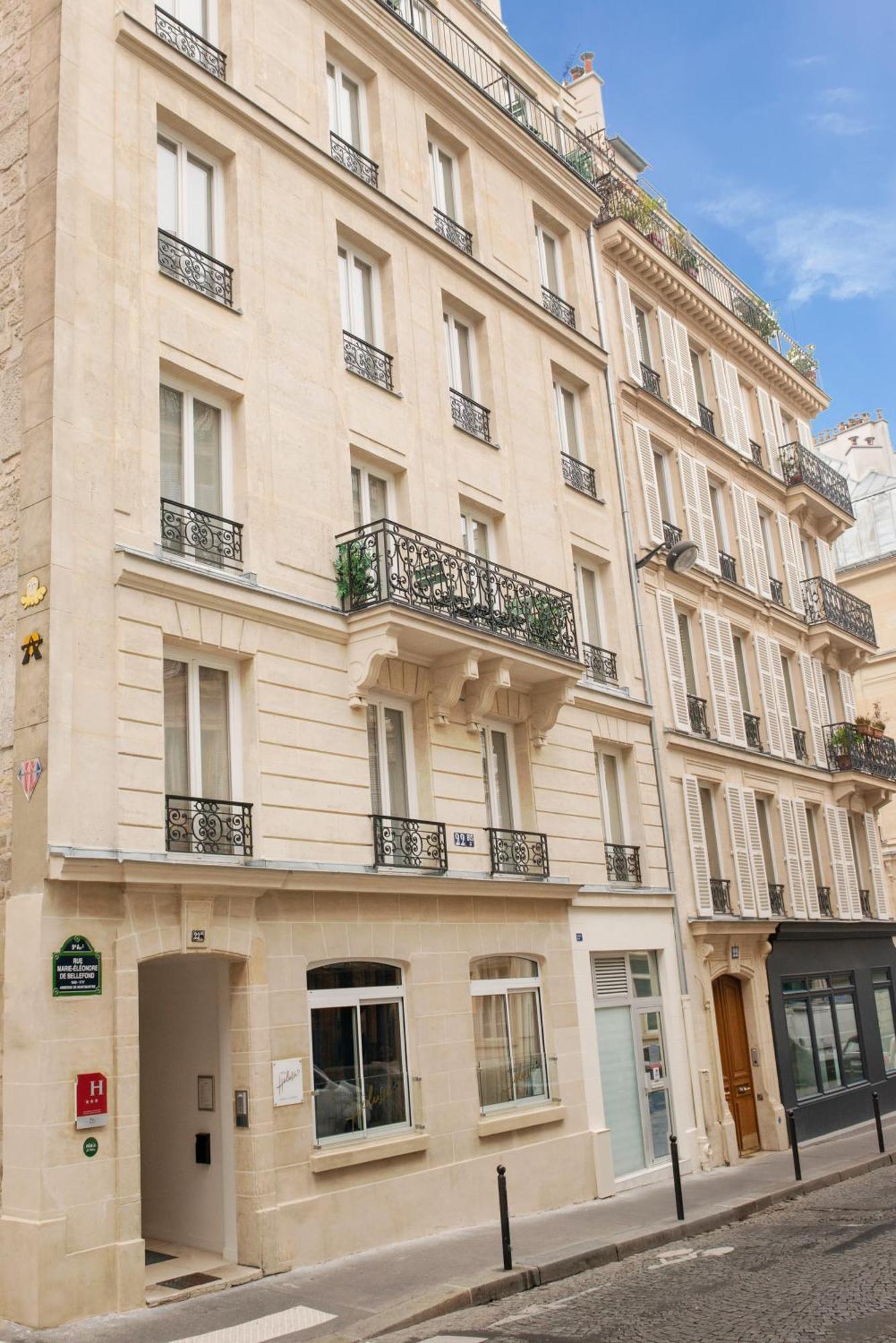 Helussi Hôtel Paris Exterior foto