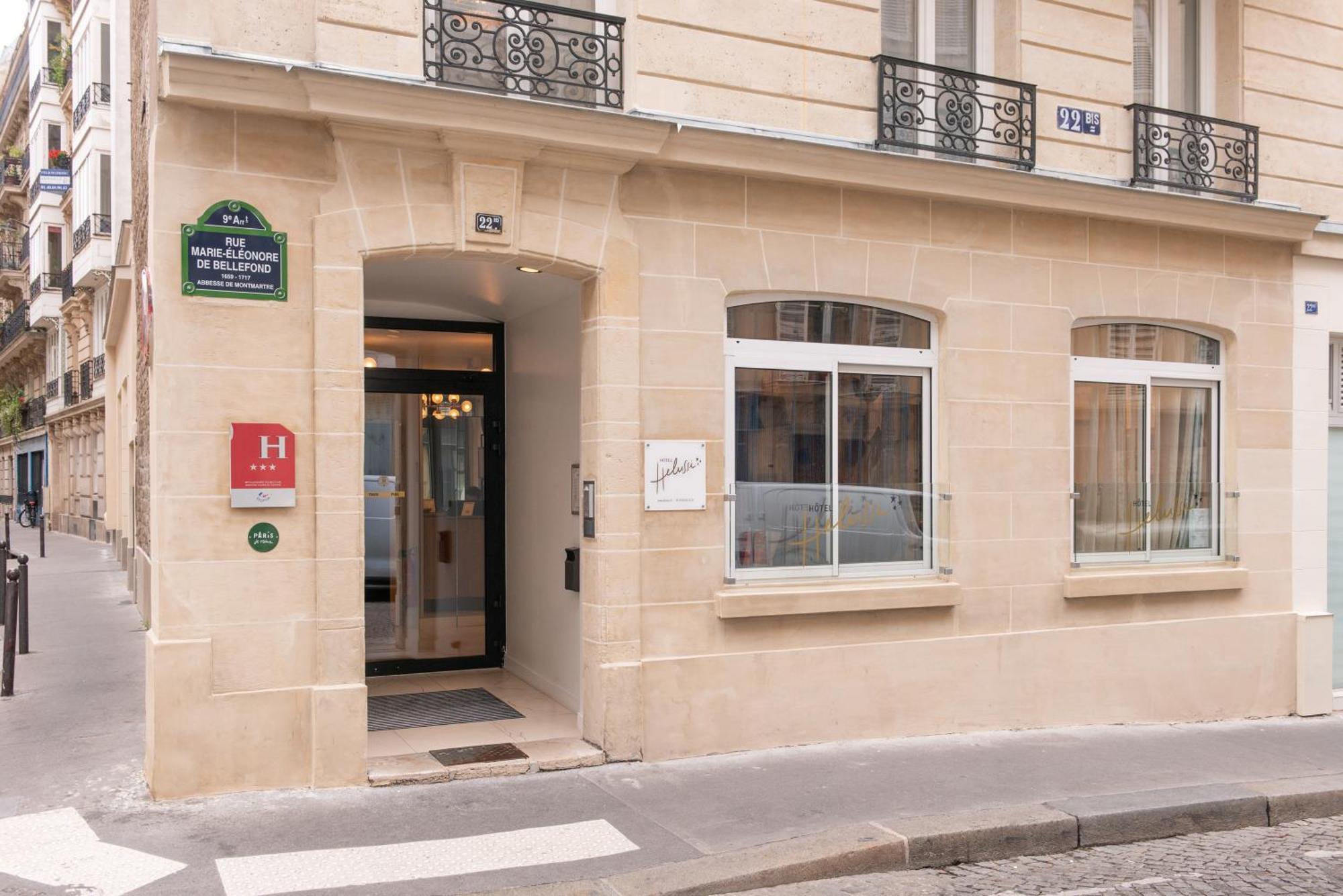 Helussi Hôtel Paris Exterior foto